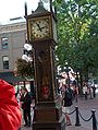 Deutsch: Die berühmte Dampf-Uhr von Gastown in Vancouver. English: The famous Steam-Clock of Gastown in Vancouver.