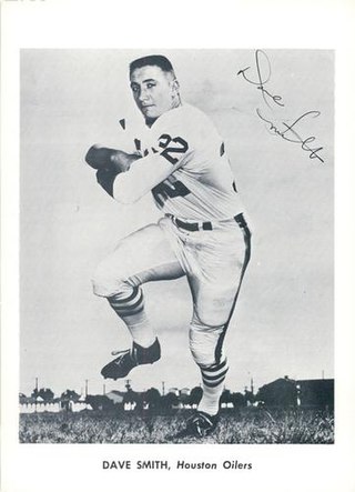 <span class="mw-page-title-main">Dave Smith (fullback)</span> American football player (born 1937)