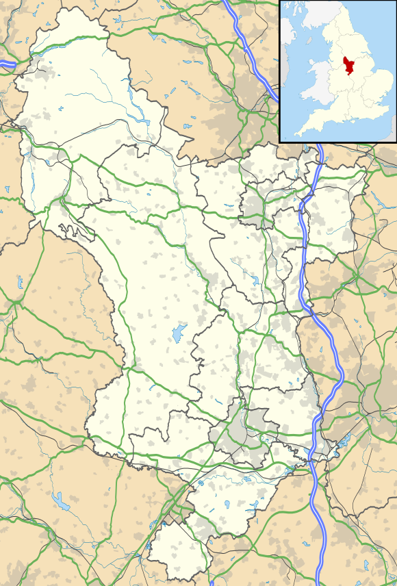 Derby South Services is located in Derbyshire