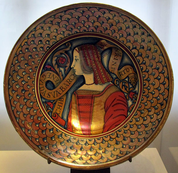 File:Deruta, piatto con bella donna, 1500-1550 ca..JPG