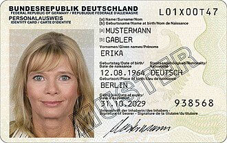 Personalausweis (Deutschland) – Wikipedia