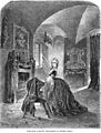 Die Gartenlaube (1860) b 636.jpg Gräfin Cosel in dem St. Johannisthurm des Schlosses Stolpen