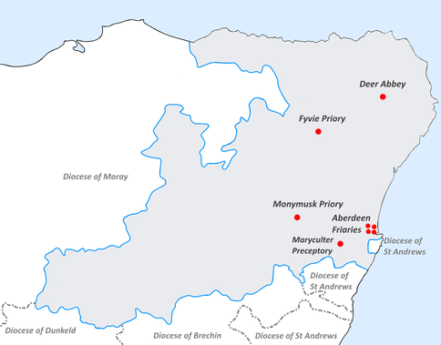 Monasteries within the Diocese of Aberdeen