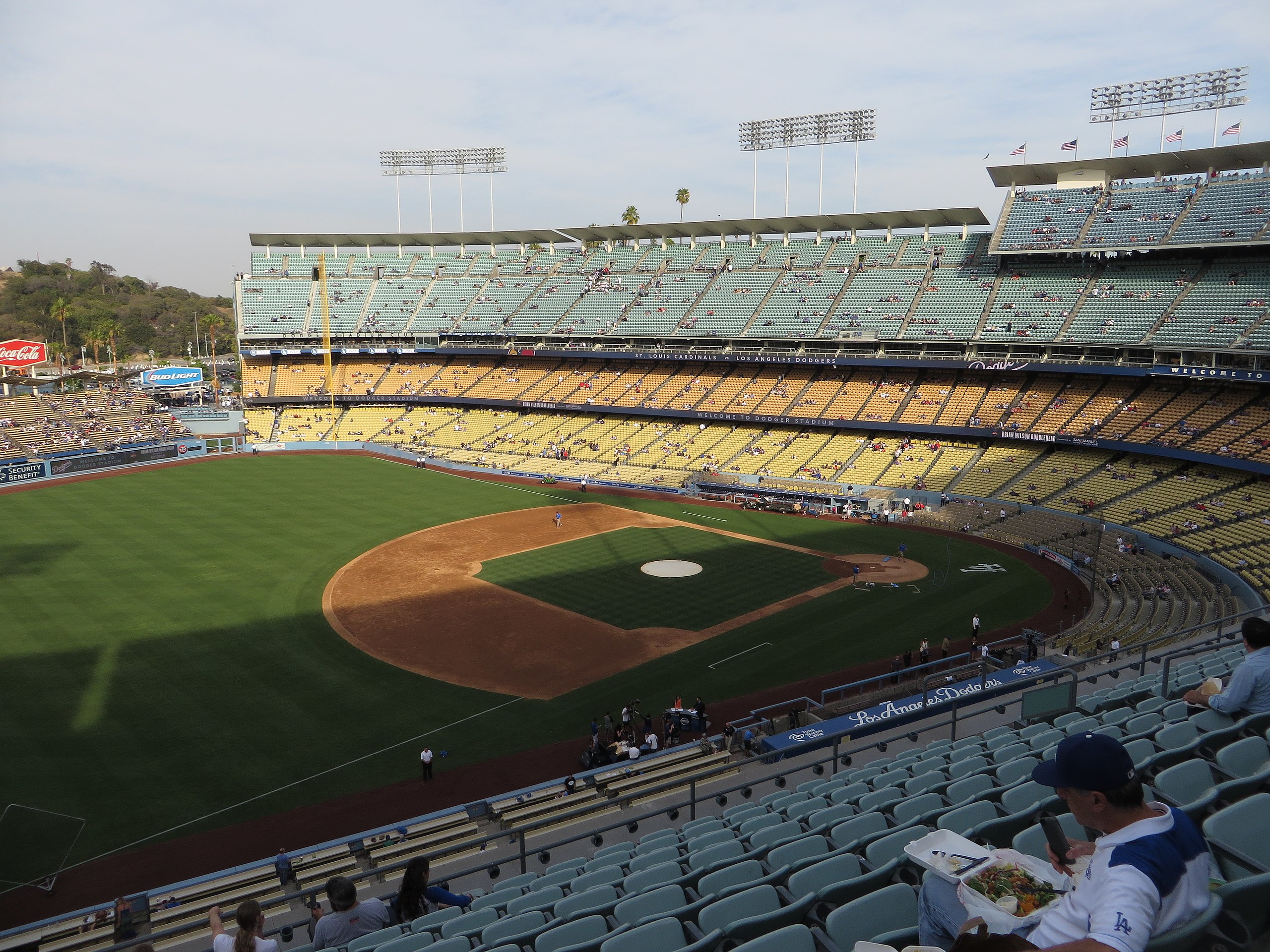 Reserve 34 at Dodger Stadium 