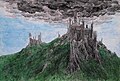 Dol Guldur, la forteresse de Sauron dans la Forêt Noire.