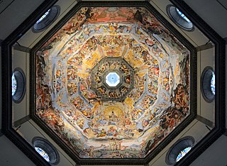 <i>The Last Judgement</i> (Vasari and Zuccari) Fresco in the dome of Florence Cathedral