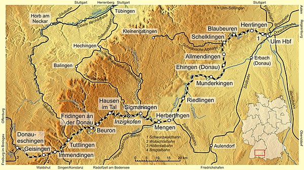 Ulm–Sigmaringen railway