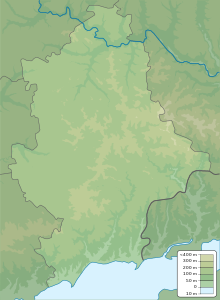 Donetsk province physical map.svg