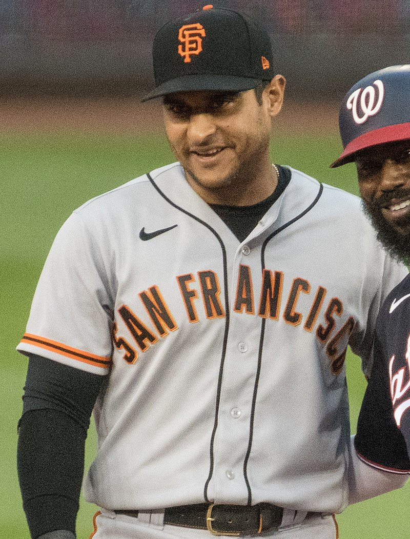 Solano with the San Francisco Giants in 2021