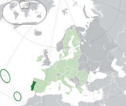 Portugalsko - Lokalizace