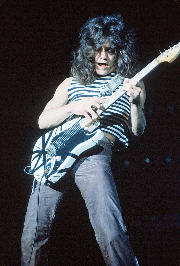 "Beat It" features guitar work from Eddie Van Halen.