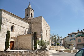 The church in Saint-Just-d'Ardèche