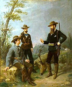 El duque de Montpensier y sus compañeros de caza en el Coto de Doñana (1872). Museo de Cádiz.