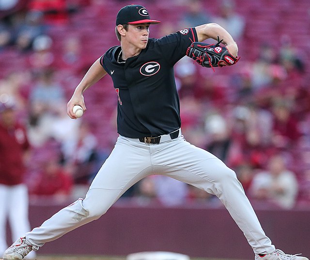 Georgia pitcher Emerson Hancock driven by family, competition