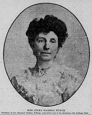 <span class="mw-page-title-main">Emma Maddox Funck</span> American suffragist