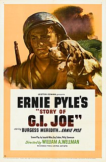 <i>The Story of G.I. Joe</i> 1945 film by William A. Wellman