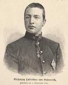 Arcivévoda Ladislav Filip roku 1895