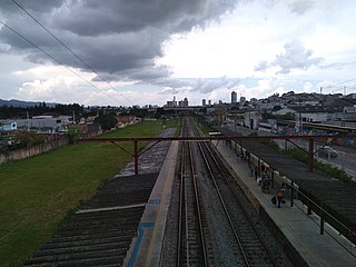 <span class="mw-page-title-main">Braz Cubas (CPTM)</span> Railway station in São Paulo, Brazil