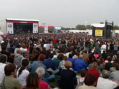 Concert pendant la Fête de l'Humanité