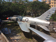 Fighter plane model, Tamkang University.jpg