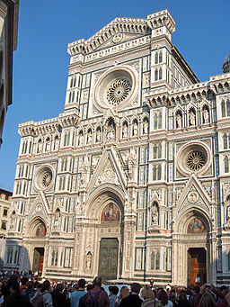 Santa Maria del Fiore, fasaden.
