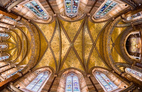 Fitzrovia Chapel ceiling