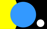 James Cadle's Flag of Earth (also shows the moon and the sun)