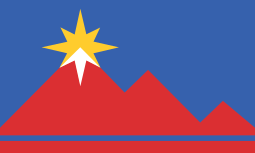 Bendera dari Pocatello, Idaho.svg