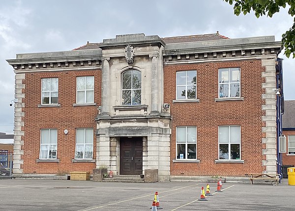 The former boys school in Newport Road