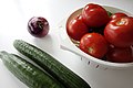 Fresh Tomatoes, Green Pepper, Red Onion, and English Cucumbers (8736855569).jpg