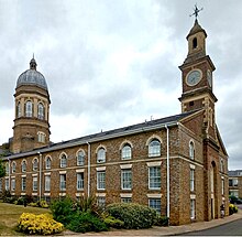 Clock tower at rear Friern Hospital 39.jpg