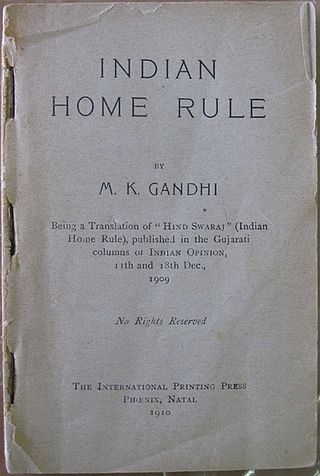 <i>Hind Swaraj</i> or <i>Indian Home Rule</i>