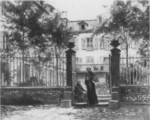 American Girl's Club around 1894. Garden of the Club from Scribner's Magazine Novembre 1894.png