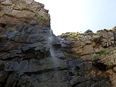 Site de la Garganta Escondida (gorge cachée) dans la sierras de la Ventania (es), au sein du parc provincial Ernesto Tornquist, situé au sud-ouest de la province.
