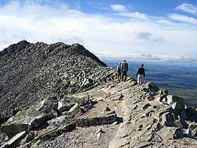 La cumbre de Gaustatoppen