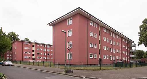 Gelsenkirchen Baudenkmal 289 Siedlg Devensstr Harthorststrasse 2–12 - Horst 2020-05-23