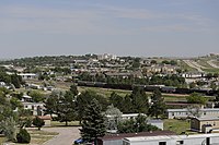 Gillette, Wyoming, Overlook Park.jpg'den görülüyor