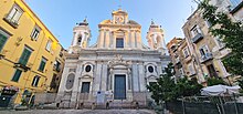 The conservative Late Baroque facade designed by Ferdinando Fuga belies its late date of 1780. Gir12.jpg
