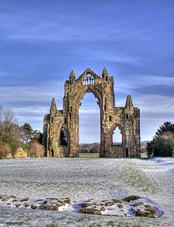 Retrato de nieve del priorato de Gisborough.jpg