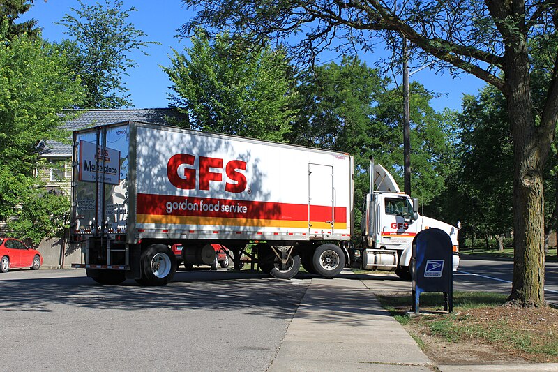 File:Gordon Food Service Delivery Truck.JPG
