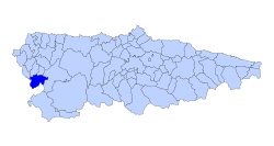 Grandas de Salime Asturies map.svg