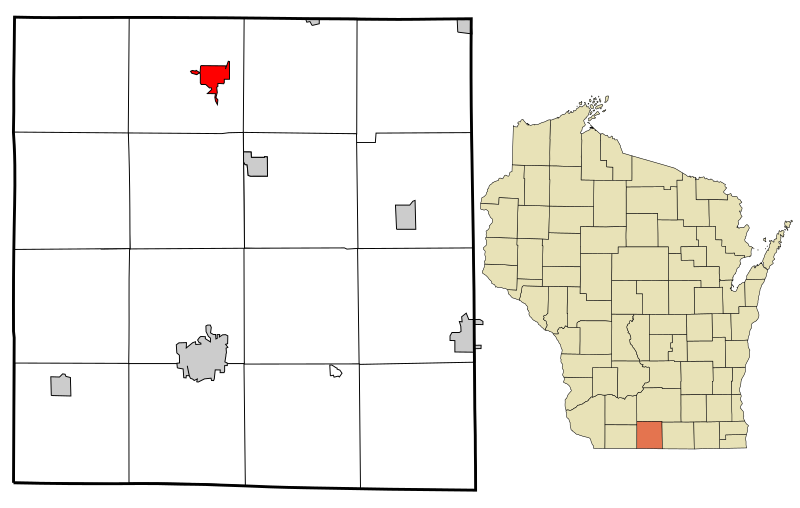 File:Green County Wisconsin incorporated and unincorporated areas New Glarus highlighted.svg