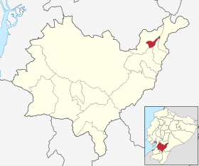 Localisation de Canton de Guachapala