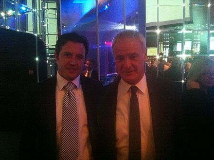 Ranieri (right) in November 2012