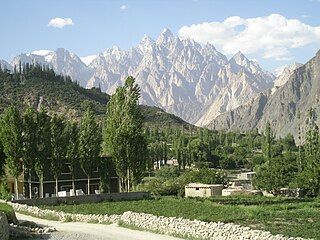 <span class="mw-page-title-main">Gulmit</span> Town in Gilgit Baltistan, Pakistan