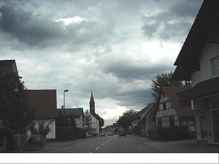 Hügelsheim Hauptstraße (B36)