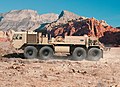 Oshkosh M984A4 HEMTT wrecker with B-kit armored cab