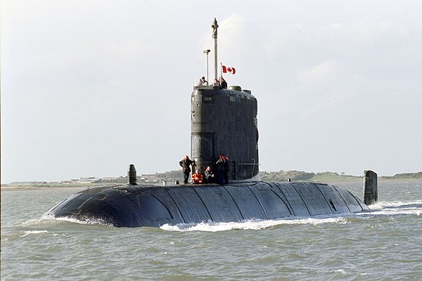 HMCS Windsor, an attack submarine of the Royal Canadian Navy