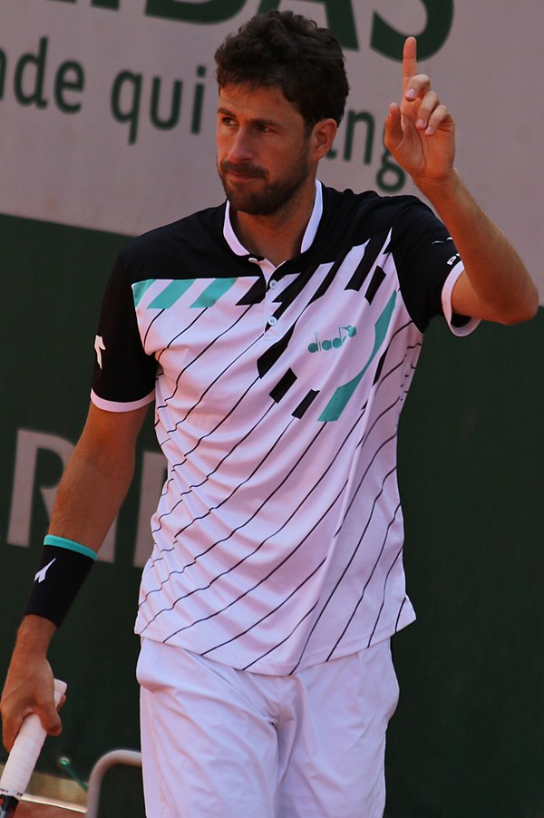 Haase at the 2019 French Open