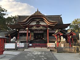 Haiden of Mizuta Temman Shrine.jpg